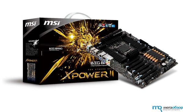 MSI Big Bang-XPower II экстремальная плата width=