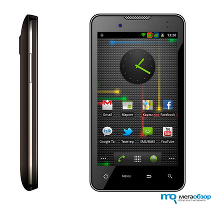 Highscreen Yummy Duo флагманский Dual-SIM смартфон на Google Android width=