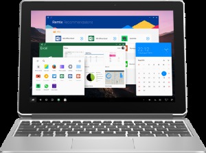 Проект ноутбука Azpen Hybrx на базе Remix OS 