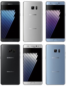 Подтверждены название и цветовые опции Samsung Galaxy Note7