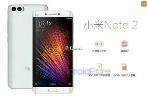 Xiaomi Mi Note 2 засветился в интернете