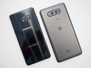 Сравнение LG V20 и Samsung Galaxy Note 7. Фото и видео