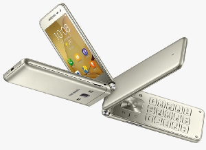 Samsung Galaxy Folder 2 в форме раскладушки
