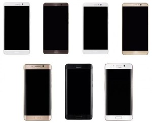Huawei Mate 9 показали изогнутую версии смартфона