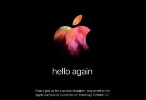 MacBook Pro покажут 27 октября