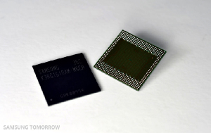 Samsung Electronics анонсировала выпуск первого в отрасли мобильного модуля памяти типа LPDDR4