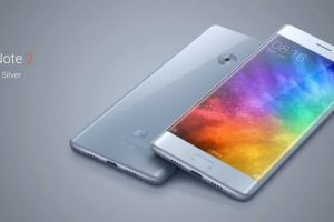 Xiaomi Mi Note 2 с изогнутым дисплеем на живых фото и видео