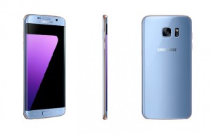 Голубой Samsung Galaxy S7 edge