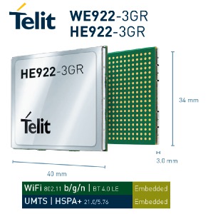 Telit анонсировала первые в мире гибридные IoT-модули, которые объединяют в одном корпусе чипы 3G, Wi-Fi, Bluetooth 