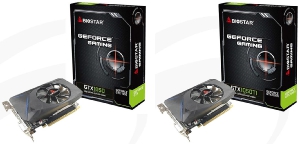 Представлены три видеокарты Biostar GeForce GTX 1050/1050 Ti