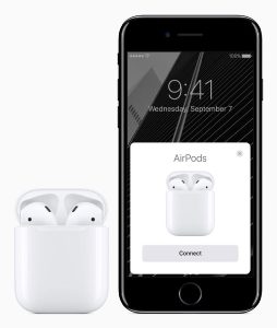 Apple объявила о старте продаж гарнитуры AirPods