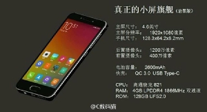 Xiaomi Mi S будет очень компактным