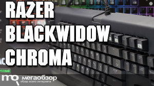 Обзор механической клавиатуры RAZER BLACKWIDOW CHROMA
