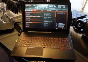 EVGA SC15 Gaming Laptop на 120 Гц