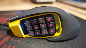 Представлена компьютерная мышь Scimitar Pro RGB, в которой предусмотрено 12 механических клавиш