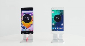 OnePlus сравнила Dash Charge с быстрой зарядкой смартфона Google Pixel XL