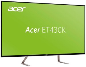 43-дюймовый UHD-монитор Acer ET430K появился в продаже