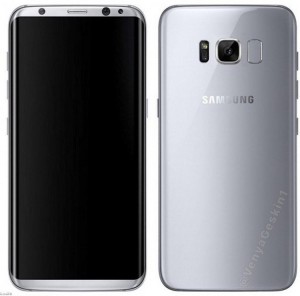 Samsung Galaxy S8 выглядит достаточно стильно