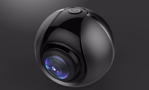 Представлена небольшая камера - шар для съёмки с углом охвата 360 градусов