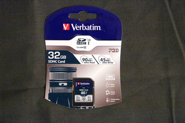 Verbatim Pro SDHC Class 10 UHS-3 32GB