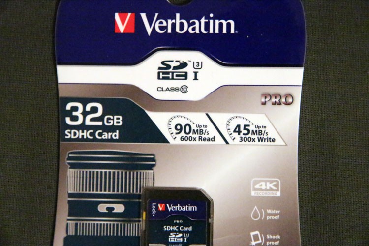 Verbatim Pro SDHC Class 10 UHS-3 32GB