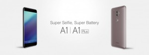 Gionee A1/A1 Plus фокусируется на батарее