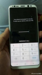 Белый Samsung Galaxy S8 на живых фото