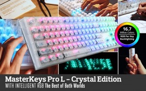 Анонсирована клавиатура Crystal Edition с полупрозрачным корпусом