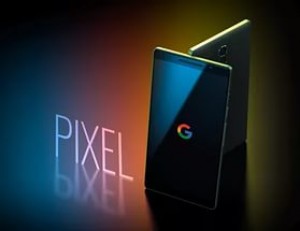 Фирменный смартфон Google Pixel.