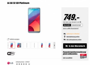 Известна цена на флагманский LG G6