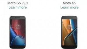 Смартфон Moto G5 и G5 Plus