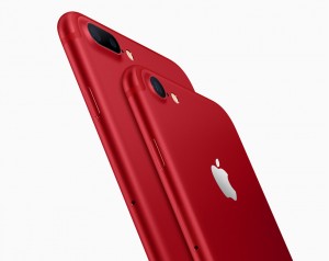Apple анонсировала красную версию iPhone 7 и iPhone 7 Plus