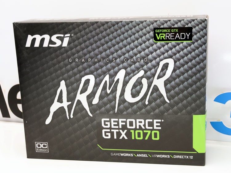 MSI GeForce GTX 1070 Armor 8G OC