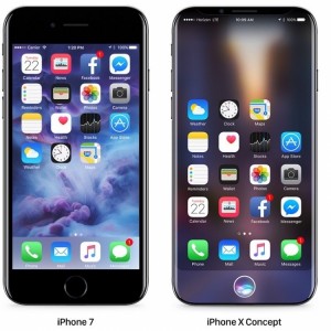 iPhone 8 получит странный дисплей