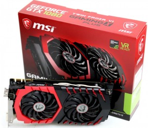 MSI GeForce GTX 1080 GAMING X Plus фото
