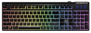 ASUS пополнила семейство игровых устройств механической клавиатурой Cerberus Mech RGB 