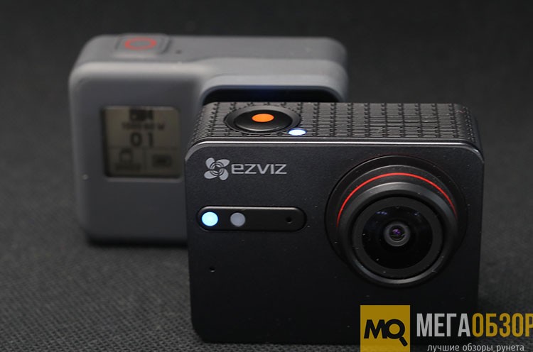 Сравнение EZVIZ S5 plus и GoPro Hero5 Black