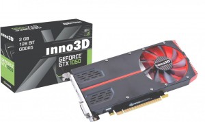 Inno3D выпускает однослотовую GeForce GT 1050/1050 Ti