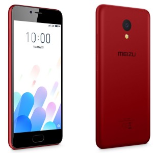 Смартфон Meizu M5c получил  экран 2.5D IPS размером 5,0 дюйма  с разрешением  1280 * 720 точек
