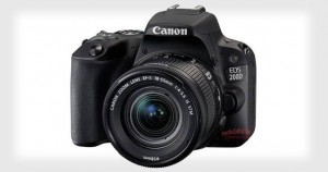 Опубликованы характеристики новой зеркальной фотокамеры Canon EOS 200D
