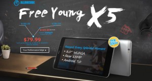 Cube выпустила в продажу новый планшет Free Young X5