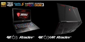 MSI выпускает новый игровой ноутбук GE63VR / 73VR Raider с дисплеем 120 Гц