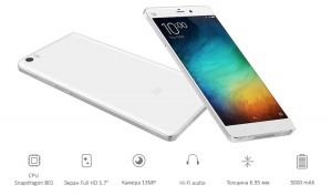 Xiaomi Mi Note с хорошим дисплеем