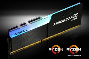 G.SKILL выпускает новые совместимые с процессорами AMD, Trident Z RGB комплекты