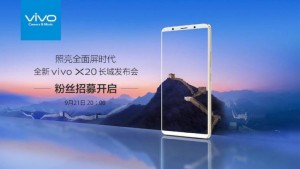 В Китае представлены смартфоны Vivo под названиями X20 и X20 Plus. 