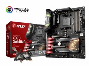 MSI запускает новую плату X370 Gaming M7 ACK Mobo для AMD Ryzen
