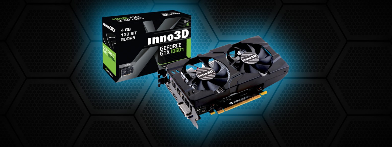 Обзор видеокарты Inno3D GeForce GTX 1050 Ti Twin X2 (N105T-1DDV-M5CM) -  MegaObzor