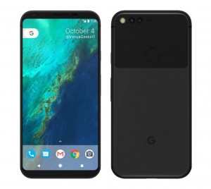 Появились рендеры смартфонов Google Pixel 2 и Pixel 2 XL, 
