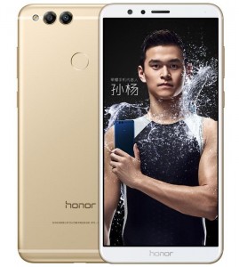 Представлен недорогой безрамочный смартфон Huawei Honor 7X