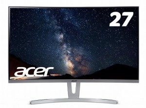 Acer выпускает новый 27-дюймовый изогнутый монитор ED273